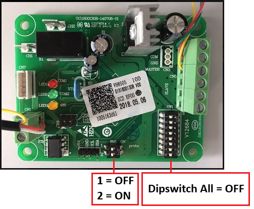 Haier R410 switch