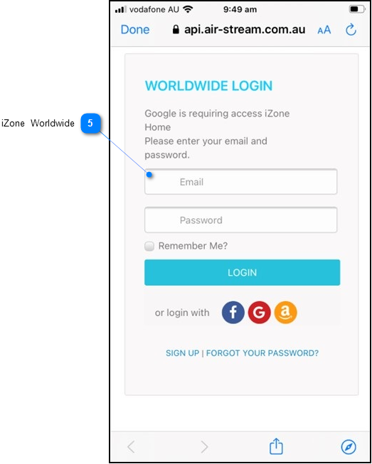 Samsung SmartThings Linking Steps